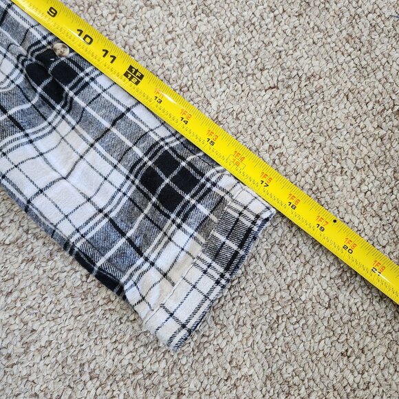 NWT Harlow & Rose Women's Plaid Casual Shirt Dress Size M - Picture 10 of 10